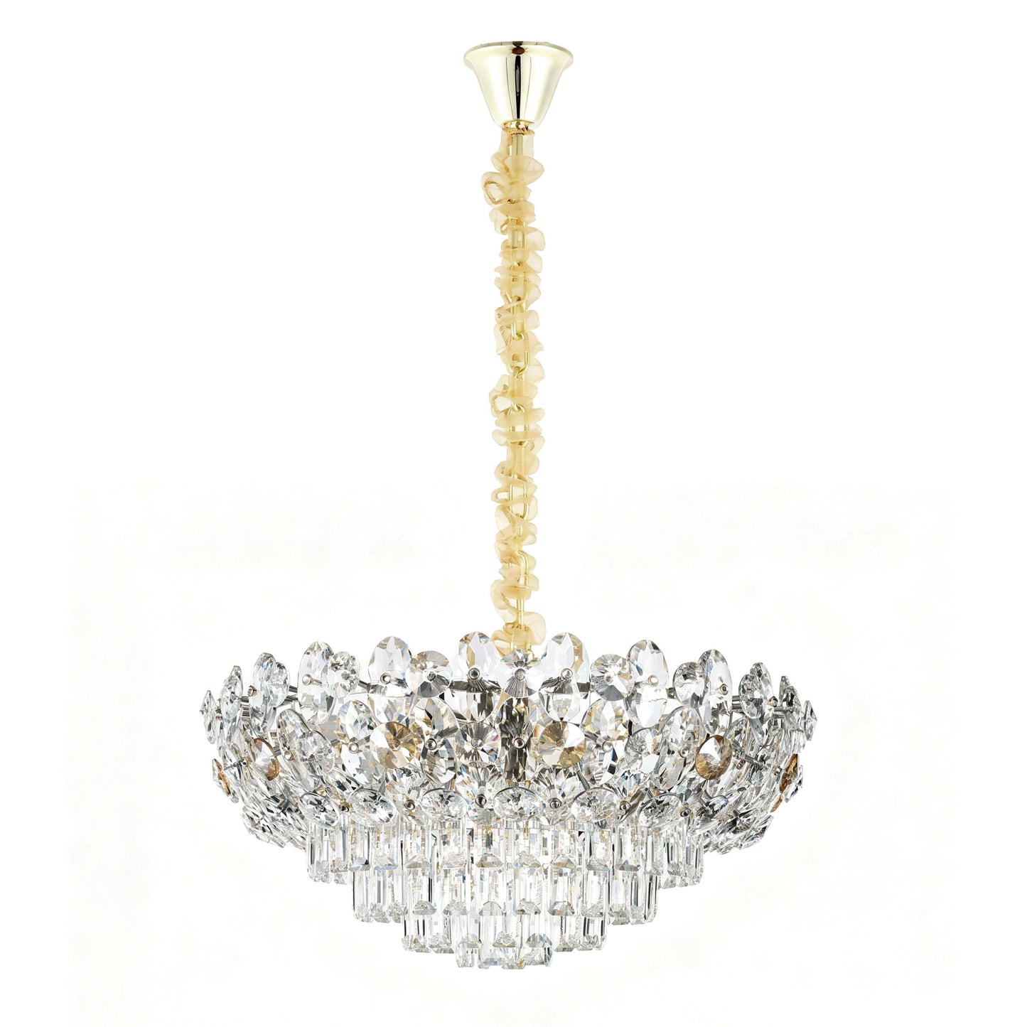 Luxury Gold Crystal Empire Chandelier M2158