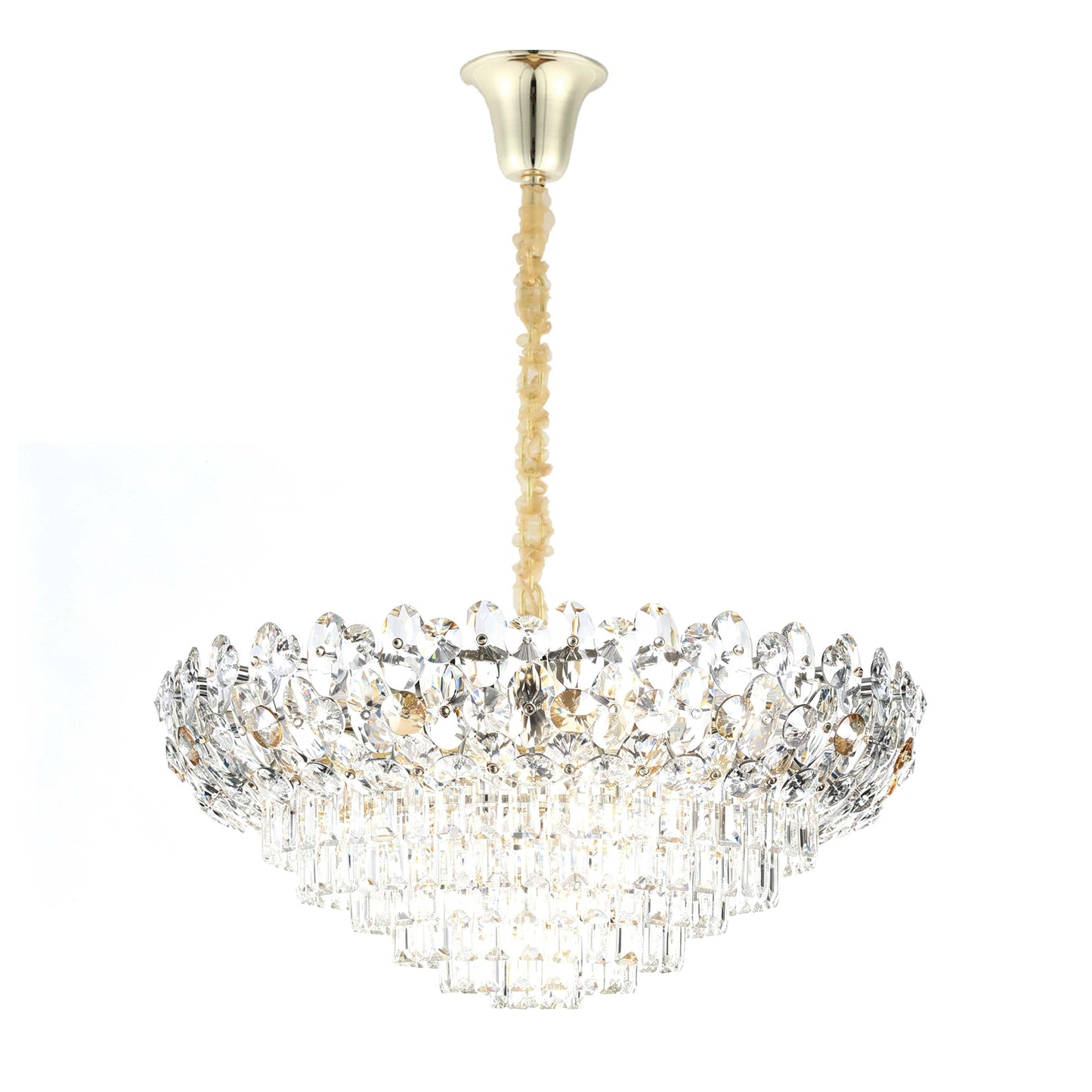Luxury Gold Crystal Empire Chandelier M2158