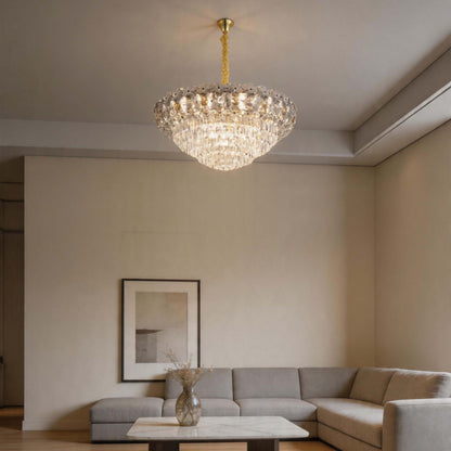 Luxury Gold Crystal Empire Chandelier M2158