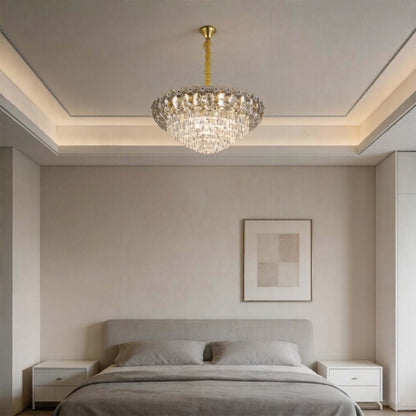 Luxury Gold Crystal Empire Chandelier M2158