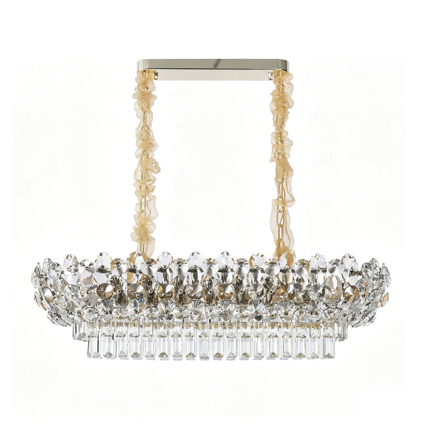 Luxury Gold Crystal Empire Chandelier M2158