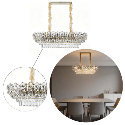 Luxury Gold Crystal Empire Chandelier M2158