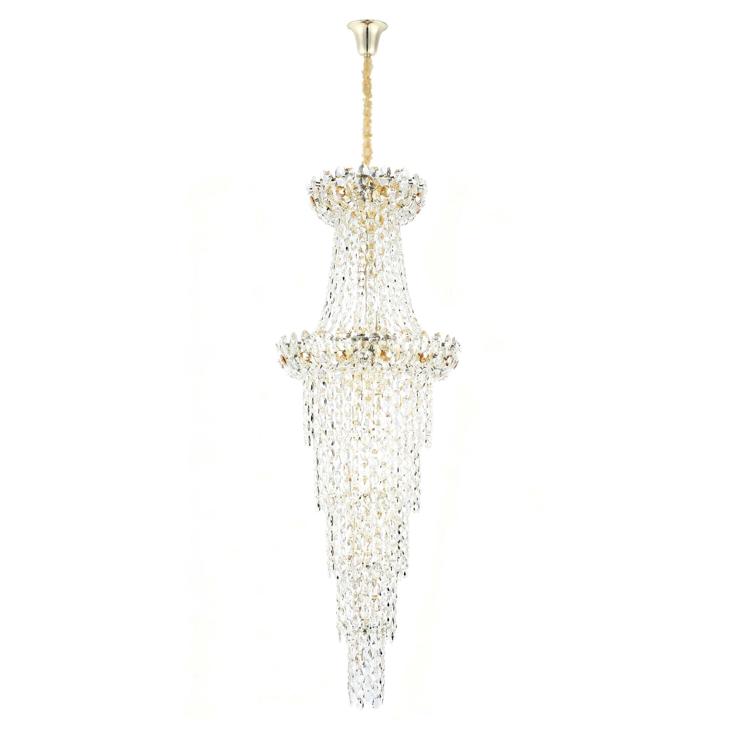 Luxury Gold Crystal Empire Chandelier M2158