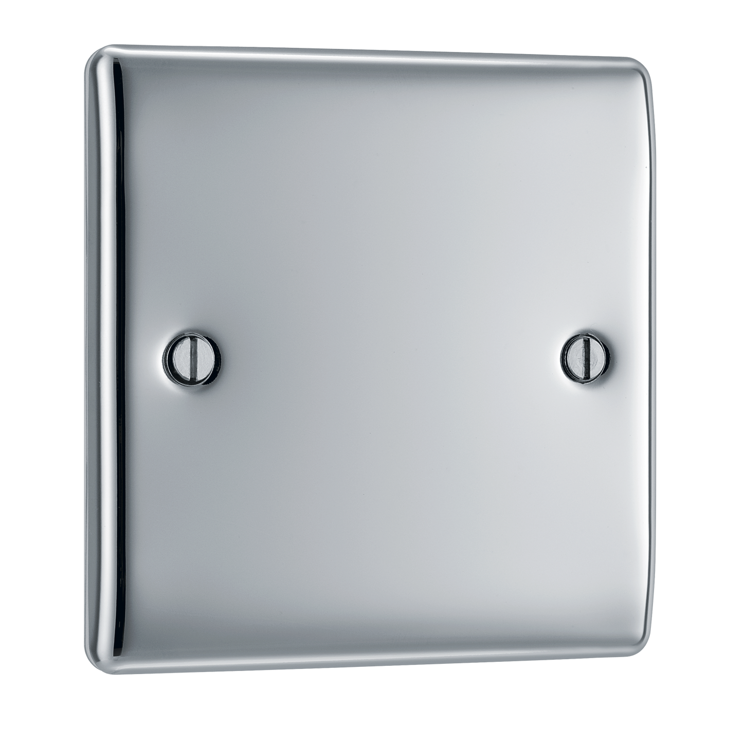BG Nexus Metal Polished Chrome Blank Plate