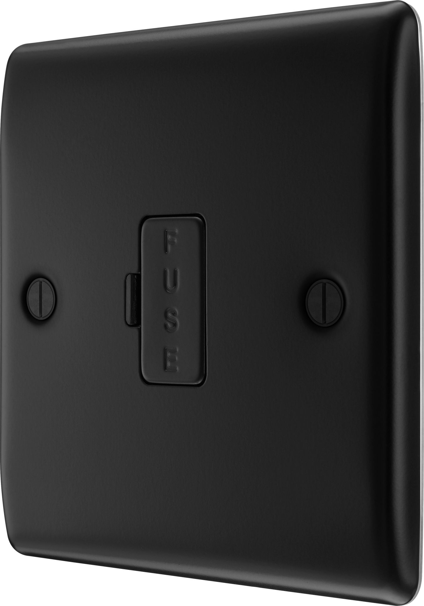 BG Nexus Metal Matt Black Fused Connection Unit