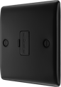 BG Nexus Metal Matt Black Fused Connection Unit