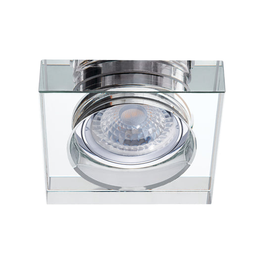 Kanlux MORTA B CT-DSL50 GU10 Ceiling Spotlight Fitting – Silver