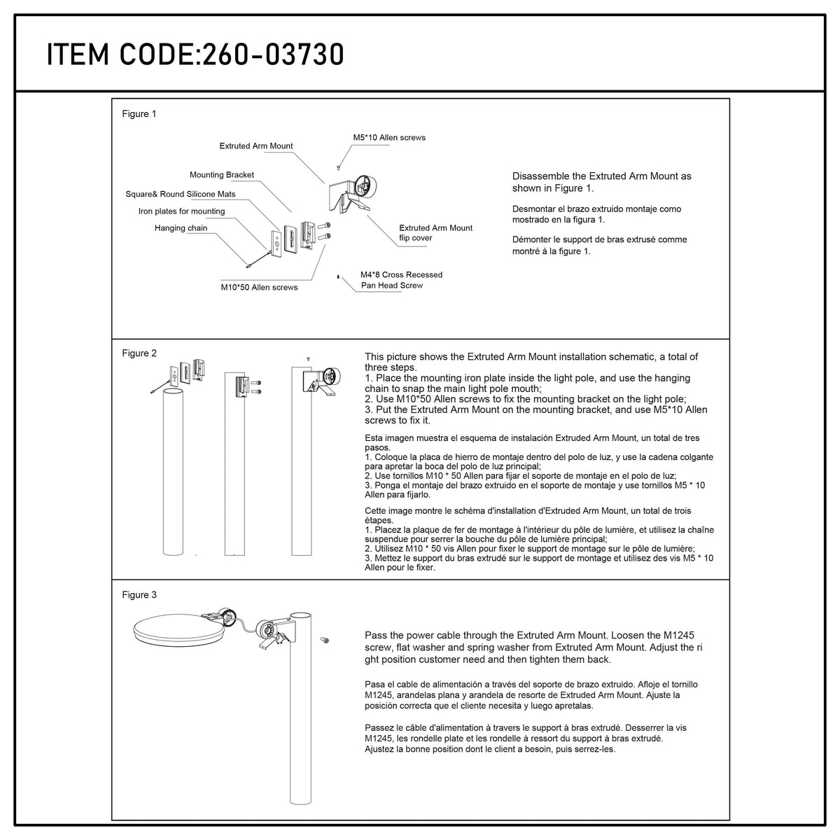 LED Outdoor Wall Light, Selectable 60-100W & 3CCT