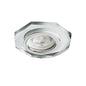 Kanlux MORTA GU10 Recessed Spotlight – Octagonal, Silver