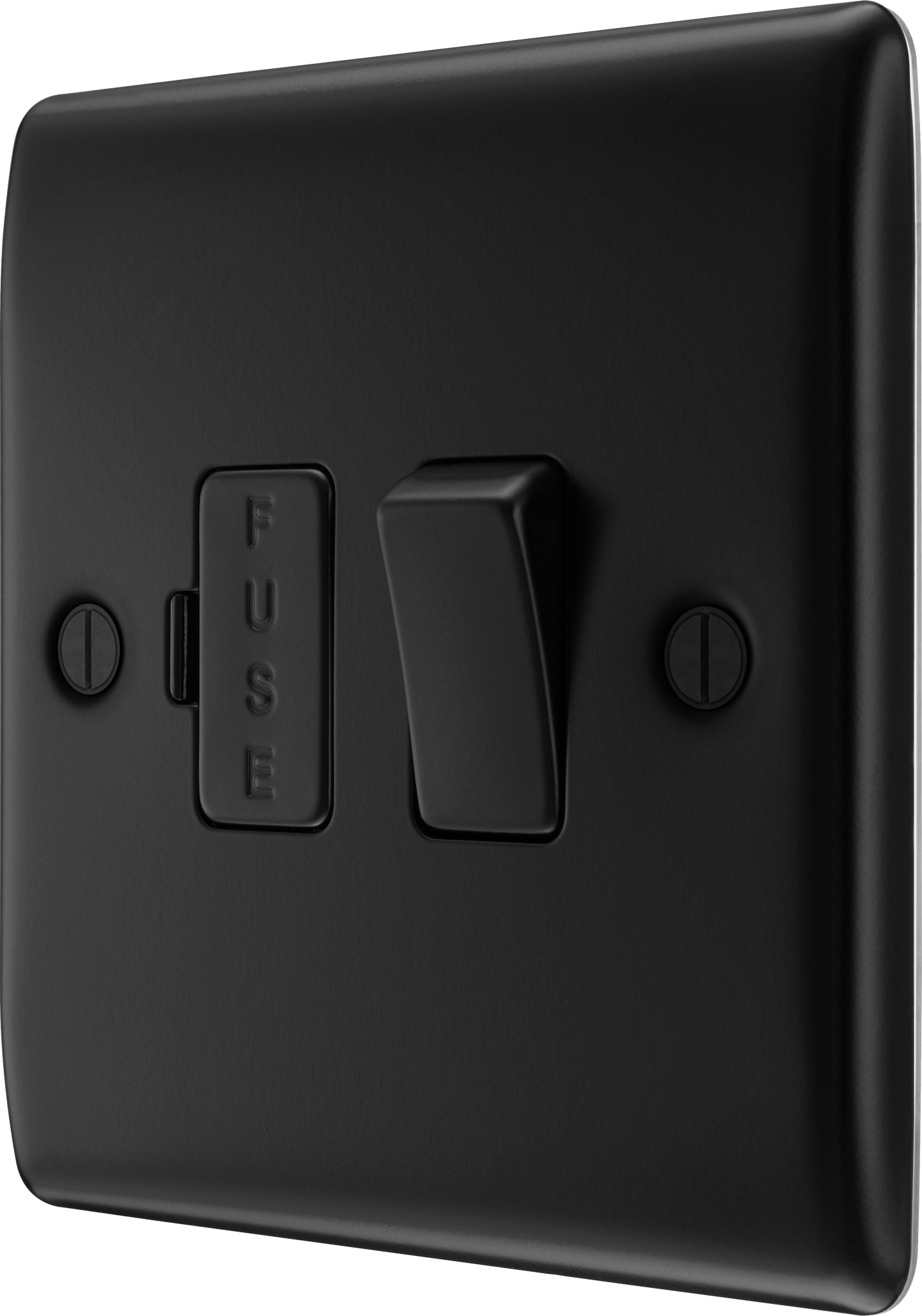 BG Nexus Metal Matt Black Fused Connection Unit
