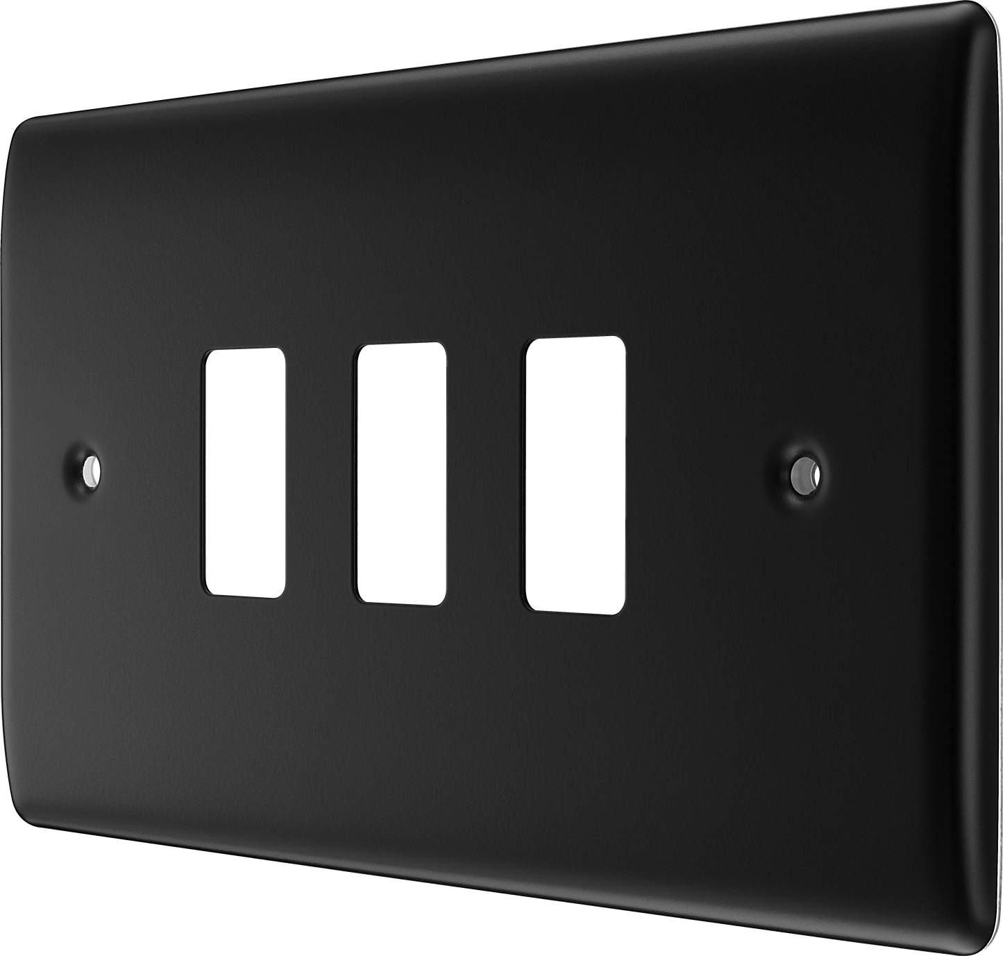 BG Nexus Metal Matt Black Grid Front Plate