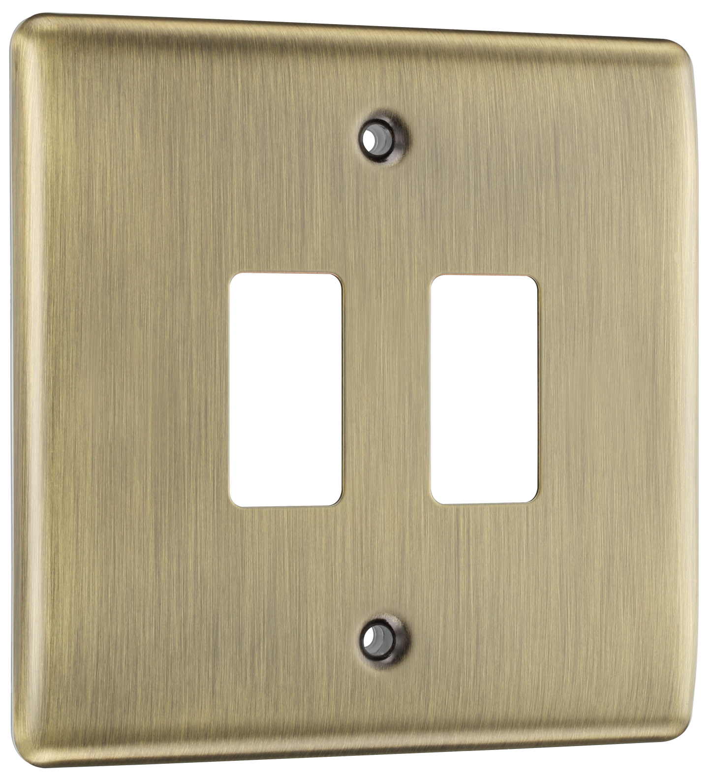 BG Nexus Metal Antique Brass Grid Front Plates