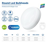 Rother DOME Light Black Frame