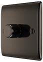 BG Nexus Metal Black Nickel Dimmer Switch