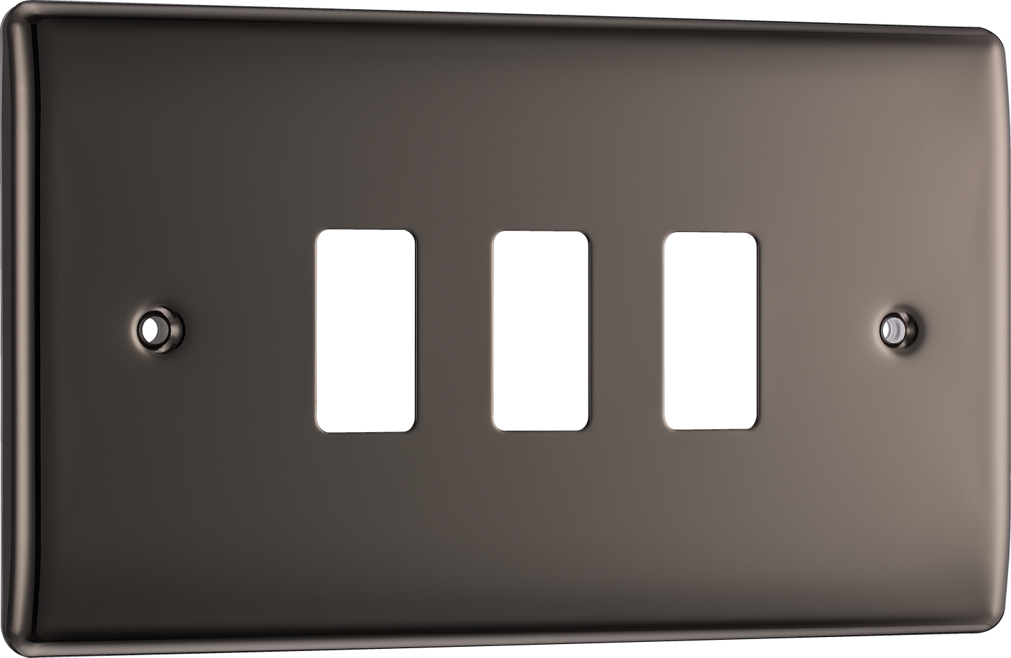 BG Nexus Metal Black Nickel Grid Front Plate