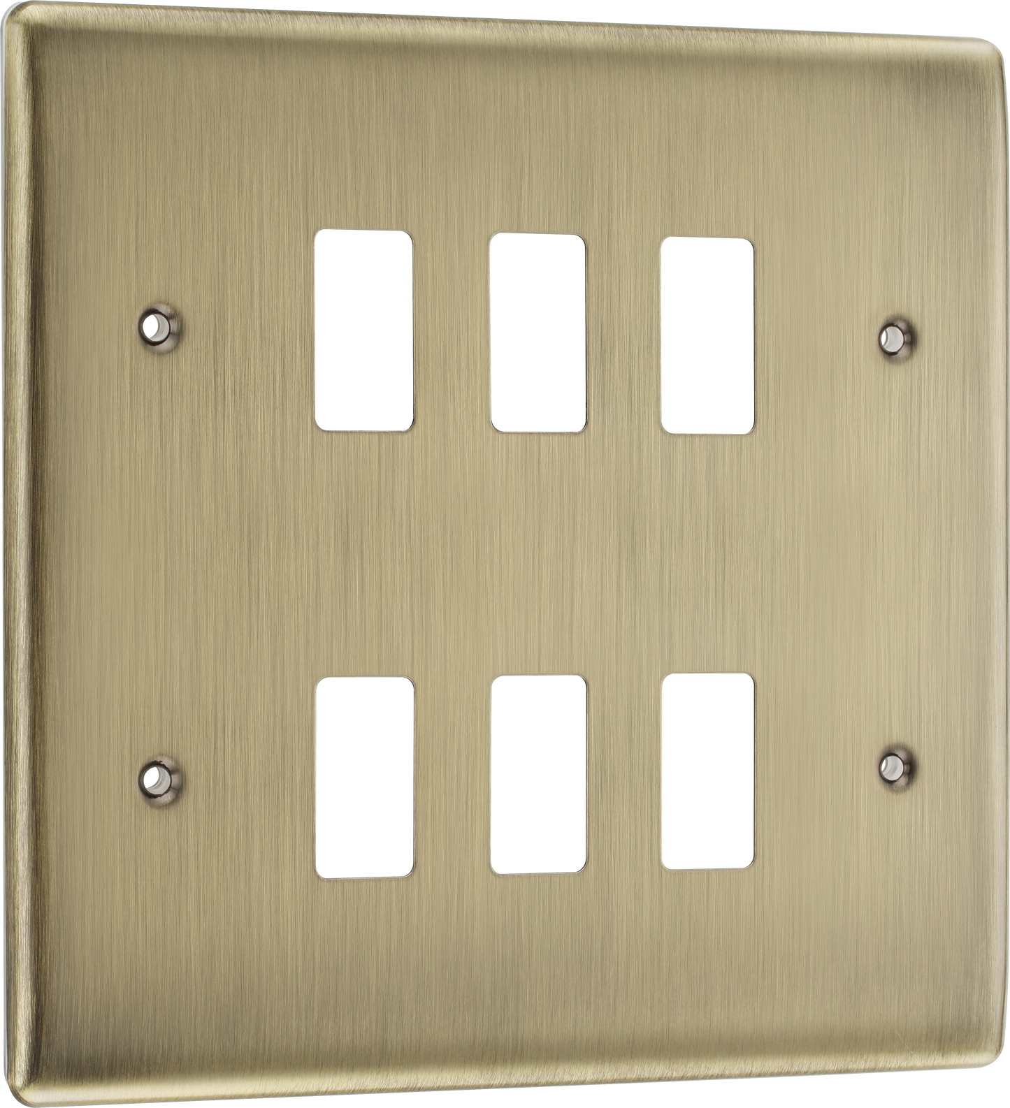 BG Nexus Metal Antique Brass Grid Front Plates