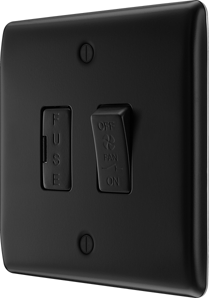 BG Nexus Metal Matt Black Fan Isolator