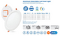 Rother Aluminium Detachable LED Panel Light, 15W, 6500K