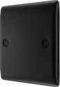 BG Nexus Metal Matt Black Blank Plate