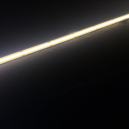 Warm White COB LED Strip Light - 24V, 528 LEDs/m, 14W/m