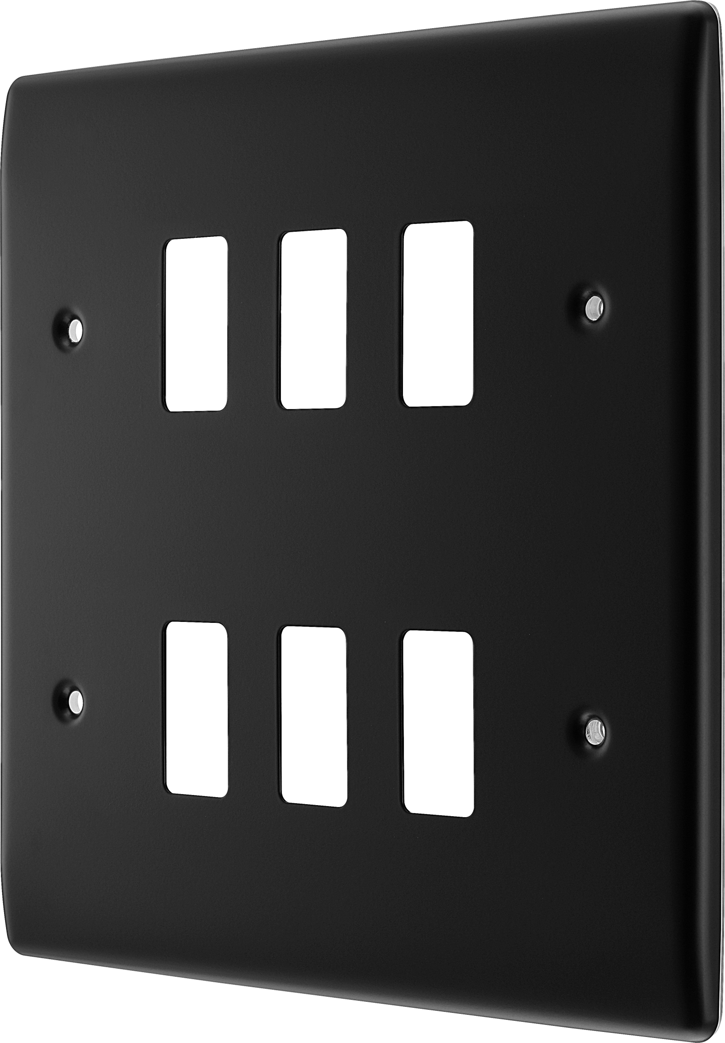 BG Nexus Metal Matt Black Grid Front Plate