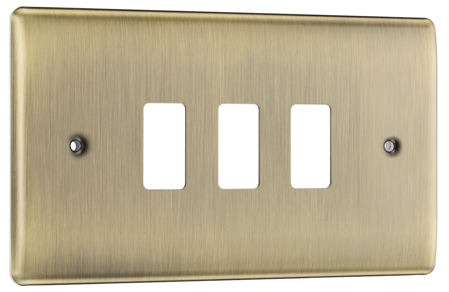 BG Nexus Metal Antique Brass Grid Front Plates