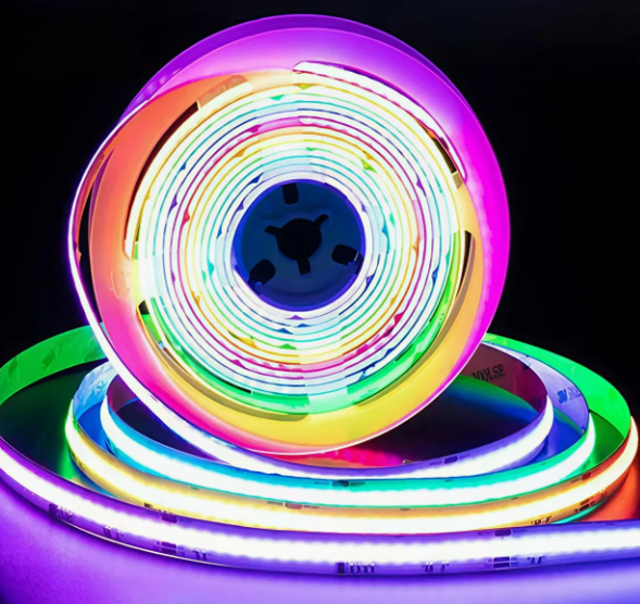 Oshea RGBIC COB LED Strip Light - 24V, 576 LEDs/m, Per Metre