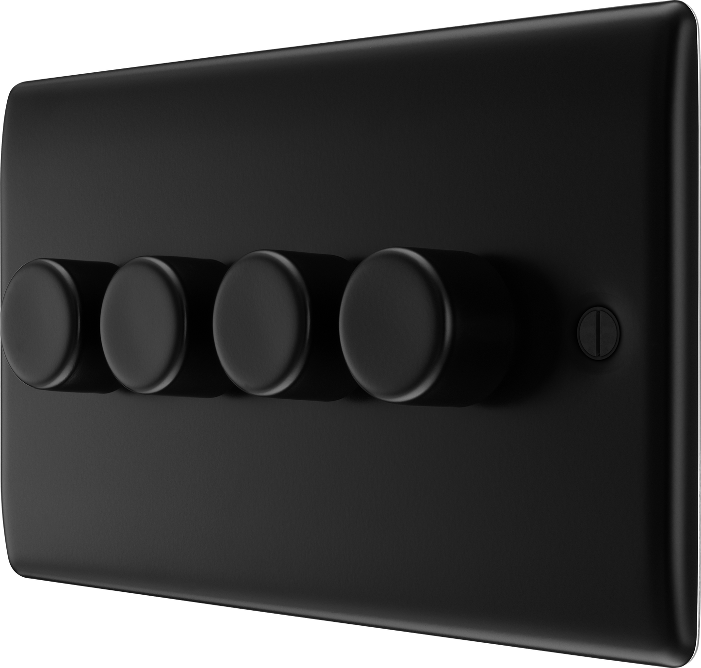 BG Nexus Metal Matt Black Dimmer Switch