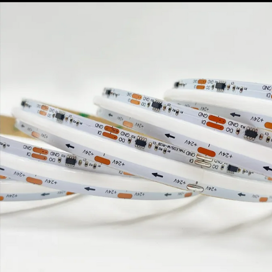 RGBIC COB LED Strip Light - 24V, 576 LEDs/m, Per Metre