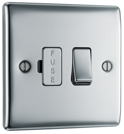 BG Nexus Metal Polished Chrome Fused Connection Unit