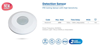 Rother Detection Sensor, Detection Angle: 360°