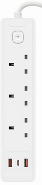 Rother 3 GANG Extension Socket with USB in PD 20W