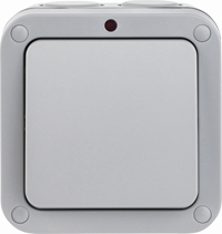 Rother Weather Proof 1G 20AX 2W Switch with NEON