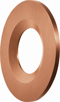 Rother Interchangeable Brushed Copper Bezel