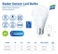 Rother Radar Sensor LED Bulb