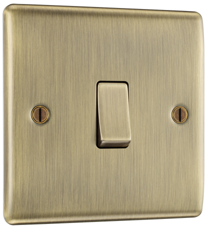 BG Nexus Metal Antique Brass 20A 16Ax Light Switches