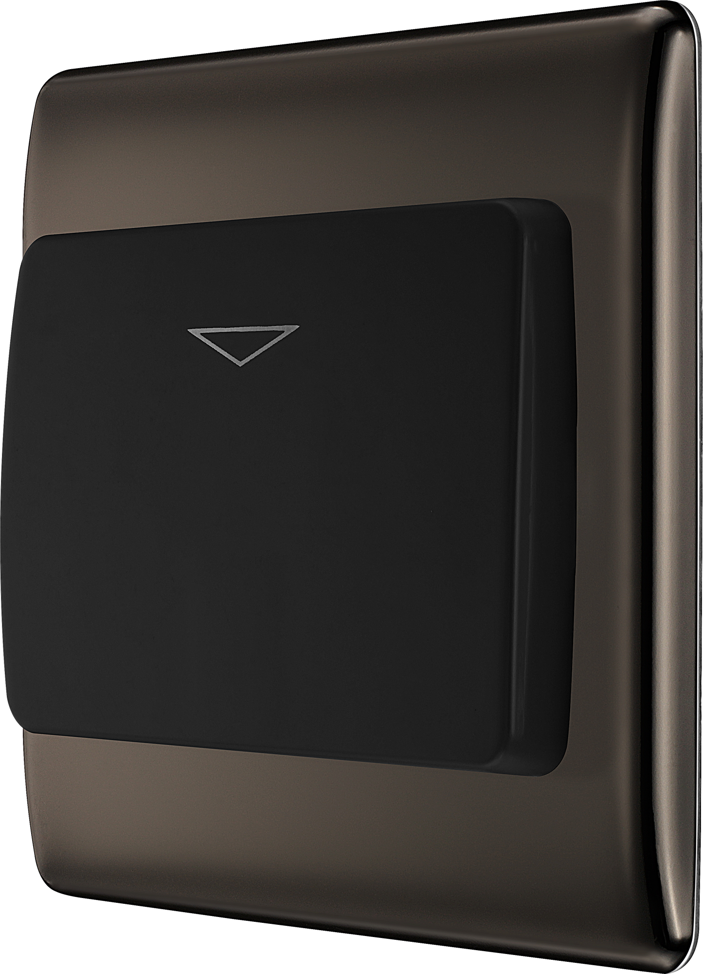 BG Nexus Metal Black Nickel Hotel Key Card Switch
