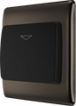 BG Nexus Metal Black Nickel Hotel Key Card Switch
