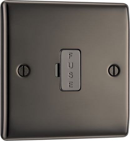 BG Nexus Metal Black Nickel Fused Connection Unit