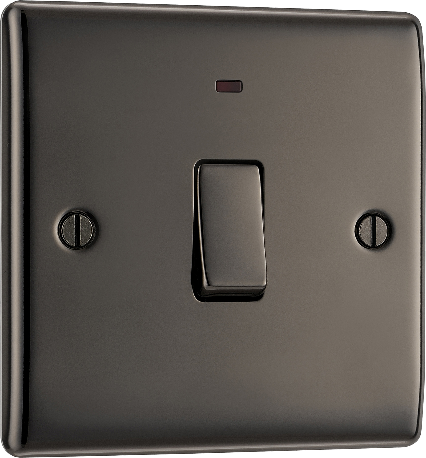 BG Nexus Metal Black Nickel 20A Double Pole Switch