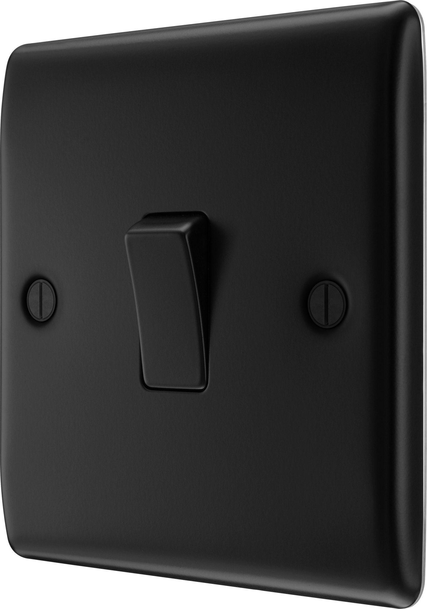 BG Nexus Metal Matt Black 16Ax Light Switch