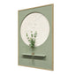 Illuminé Collection LED Wall Art Luxe Floral Vase Illuminated Canvas 83x123cm with UK Plug & ON/OFF Switch
