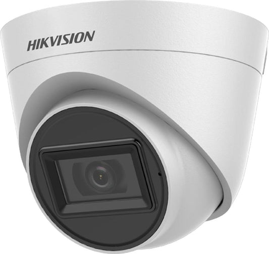 Hikvision 5MP Audio Turret Camera, 40m IR - DS-2CE78H0T-IT3FS