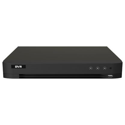 AcuSense 16 Channel 16CH 3K Hybrid DVR | DVR-516XT | 5MP Lite @ 12 fps, Facial Recognition, 5-in-1