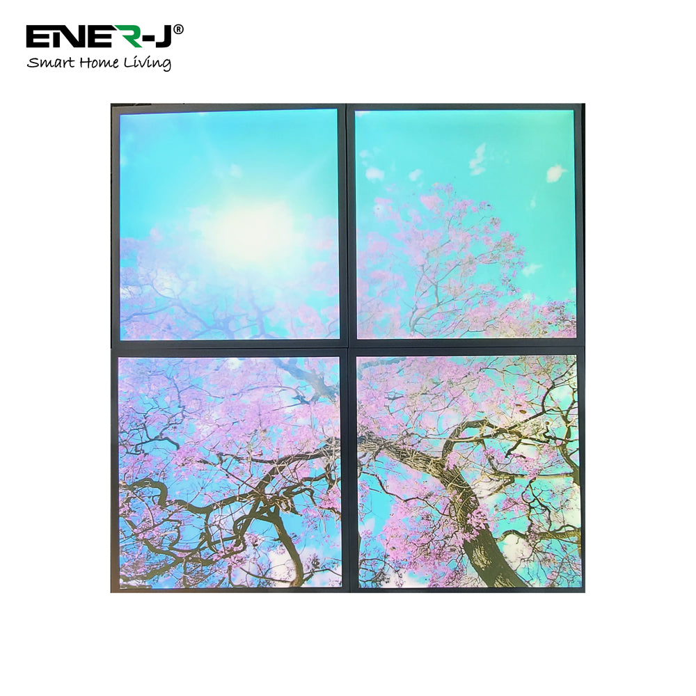 SKY Panel 60x60cms with Cherry blossom trees 2D Effect (4 pcs set)