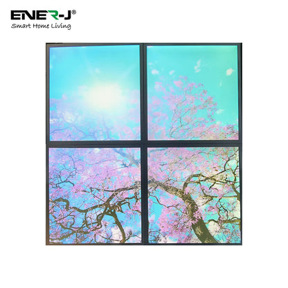 SKY Panel 60x60cms with Cherry blossom trees 2D Effect (4 pcs set)