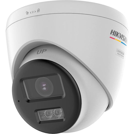 Hikvision 4K Smart Hybrid ColorVU with Mic - 40m IR TVI Camera – DS-2CE72UF3T-LSYE