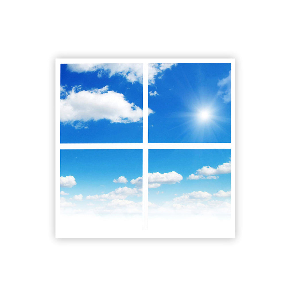 60X60 LED Sky Ceiling Panel 3D Effect Set of 4 units