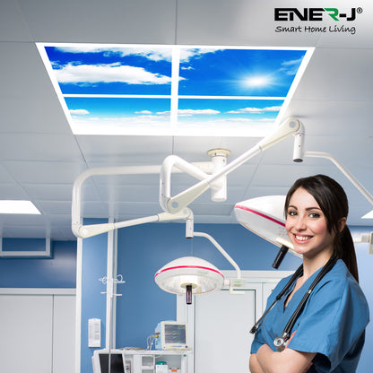 SKY Cloud LED Panel 2D version 60x60cms 40W 4 pcs set