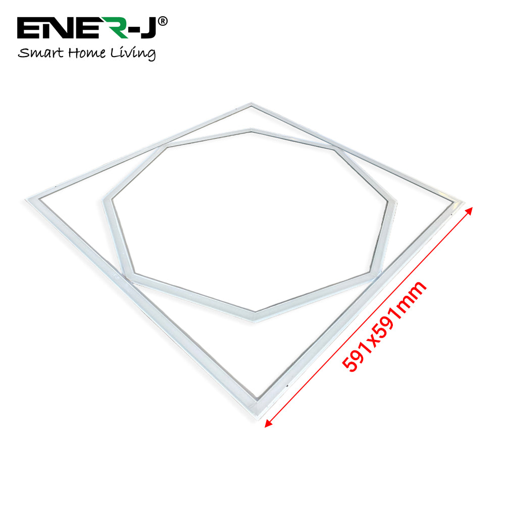 60x60cm LED Frame Panel Light with Hexagon Inside 40W with 4000 Lumens 6000K